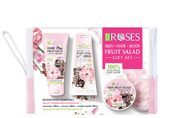 129 FRUIT SALAD pk ROSE shower gel3