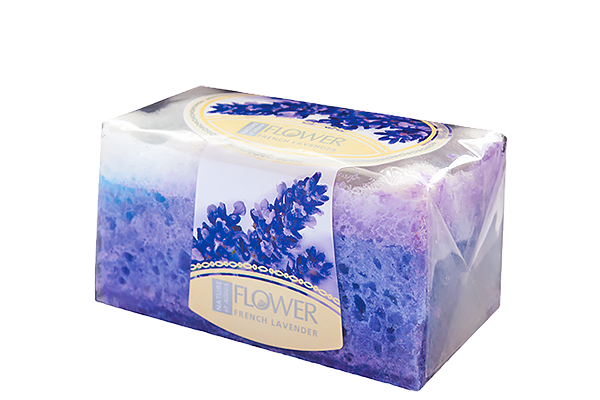 89 FLOWER sponge soap